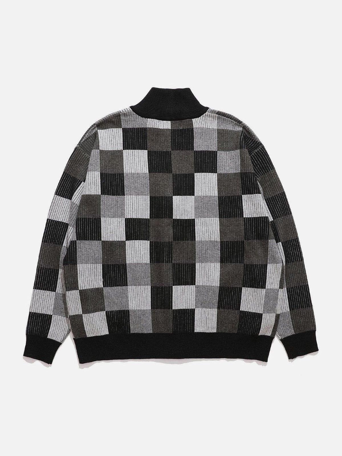 1984® - Mosaic Plaid Cardigan 1984