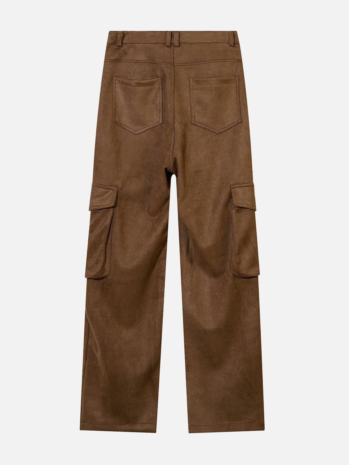 1984® - Multi-Pocket Suede Pants - 1984brand