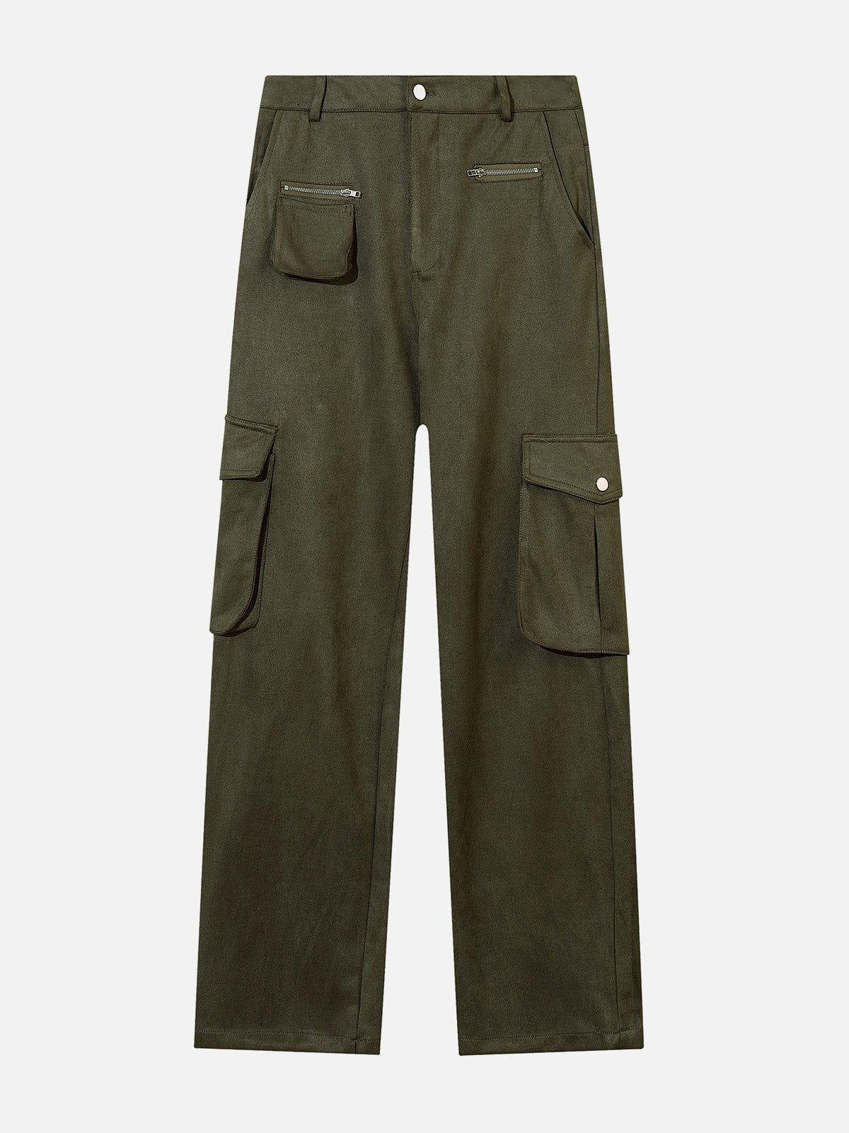 1984® - Multi-Pocket Suede Pants - 1984brand