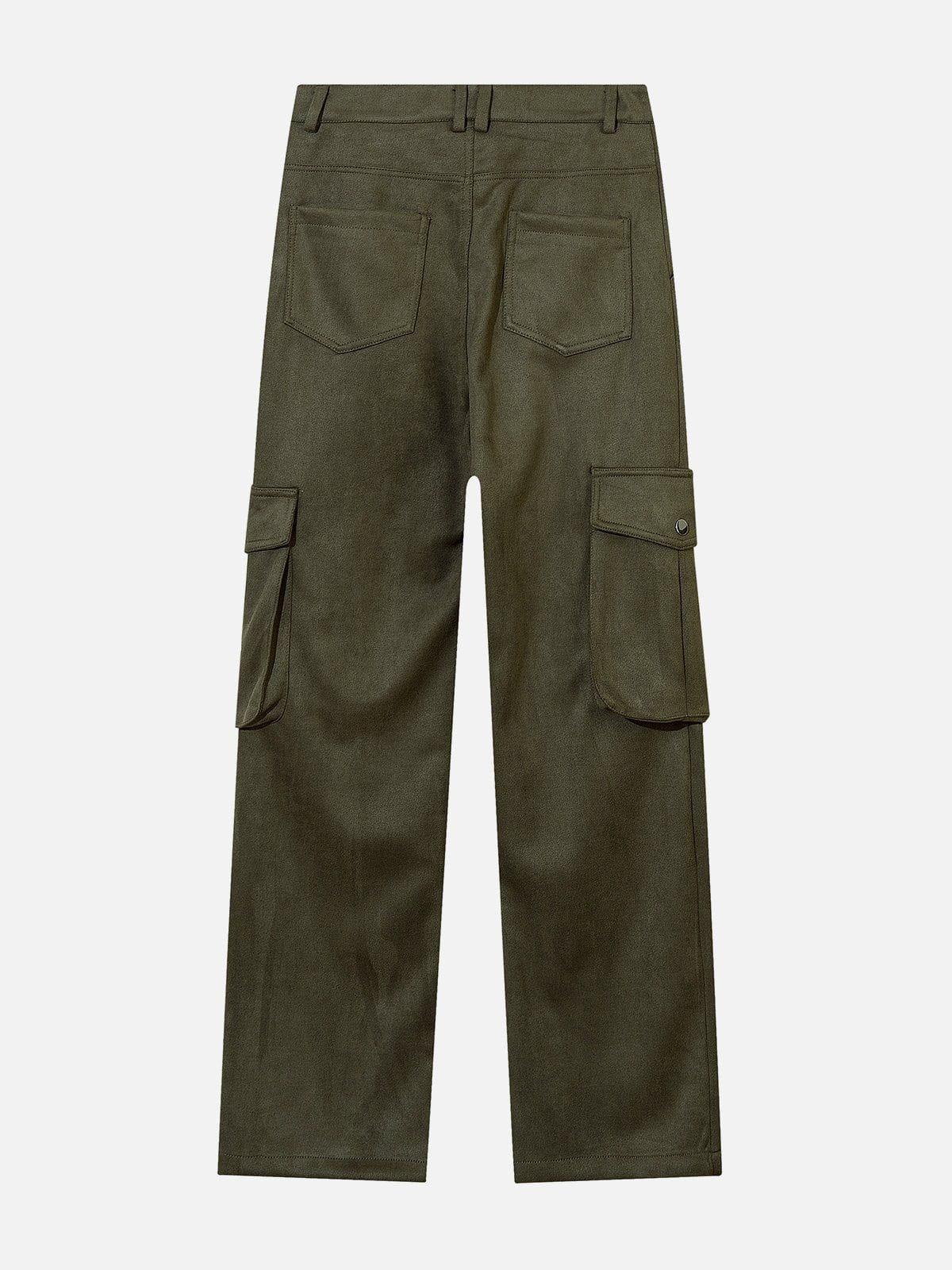 1984® - Multi-Pocket Suede Pants - 1984brand