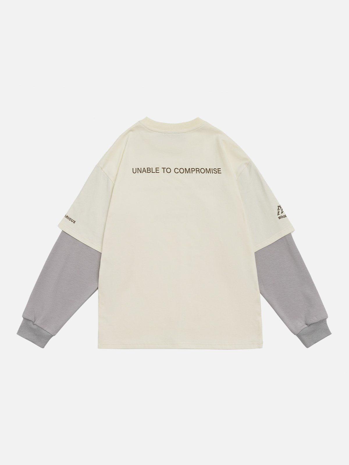 1984® - Multifarious Print Panel Sweatshirt - 1984brand