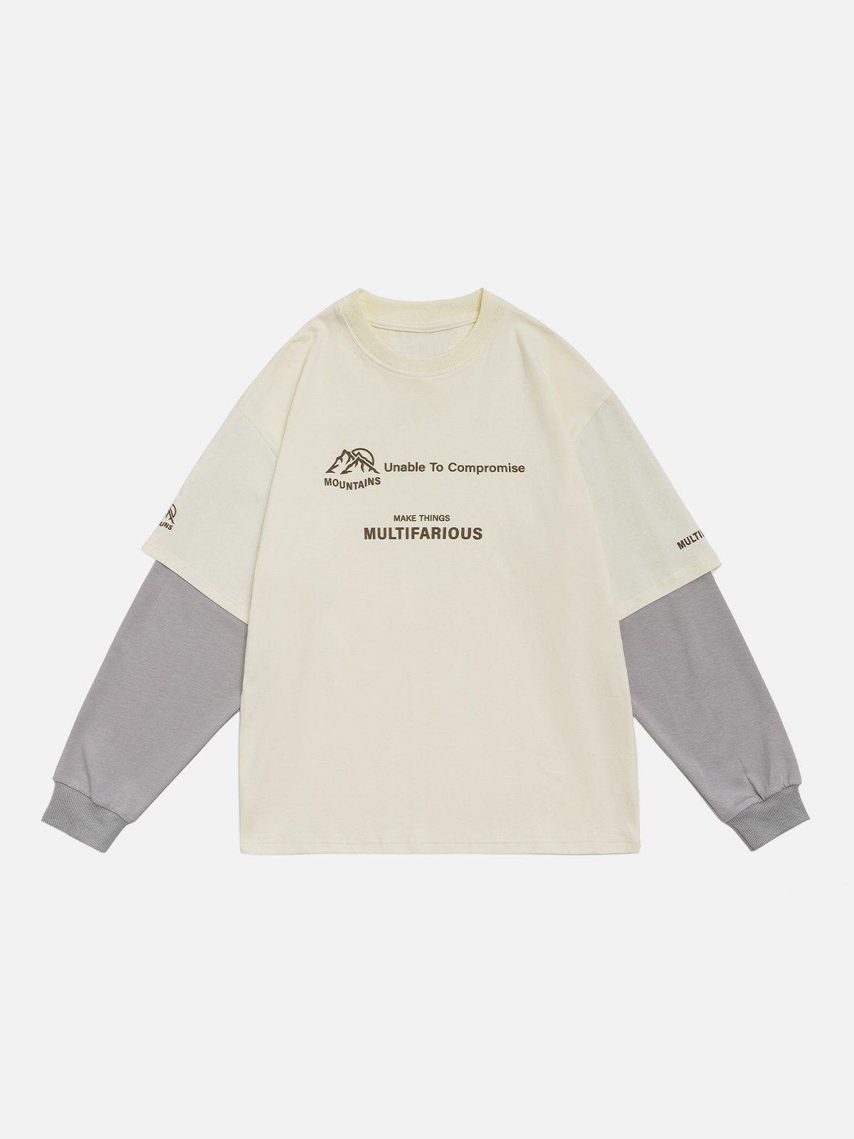 1984® - Multifarious Print Panel Sweatshirt - 1984brand