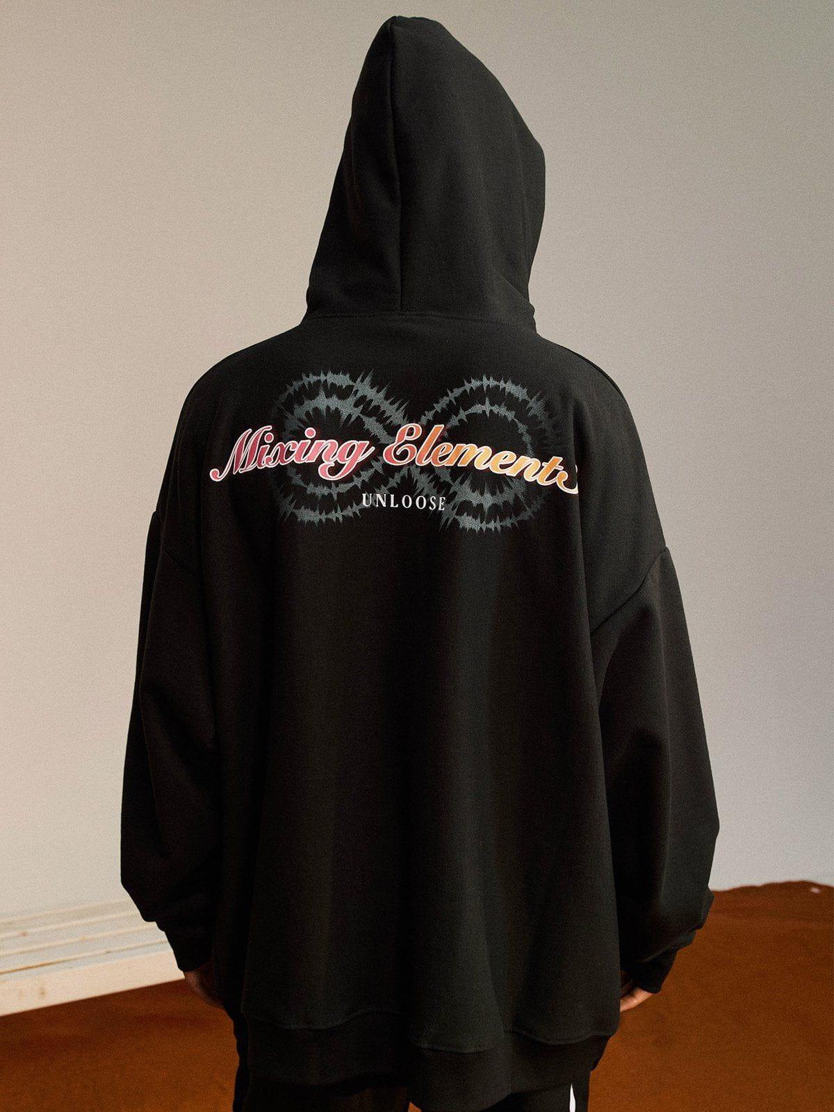 1984® - Neon Garden Print Hoodie - 1984brand