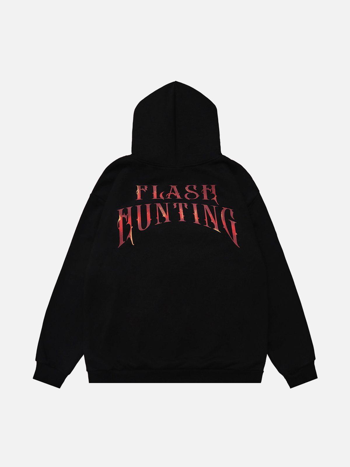 1984® - Oil Painting Elements Printing Hoodie - 1984brand