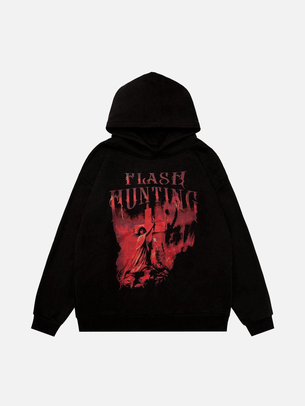 1984® - Oil Painting Elements Printing Hoodie - 1984brand