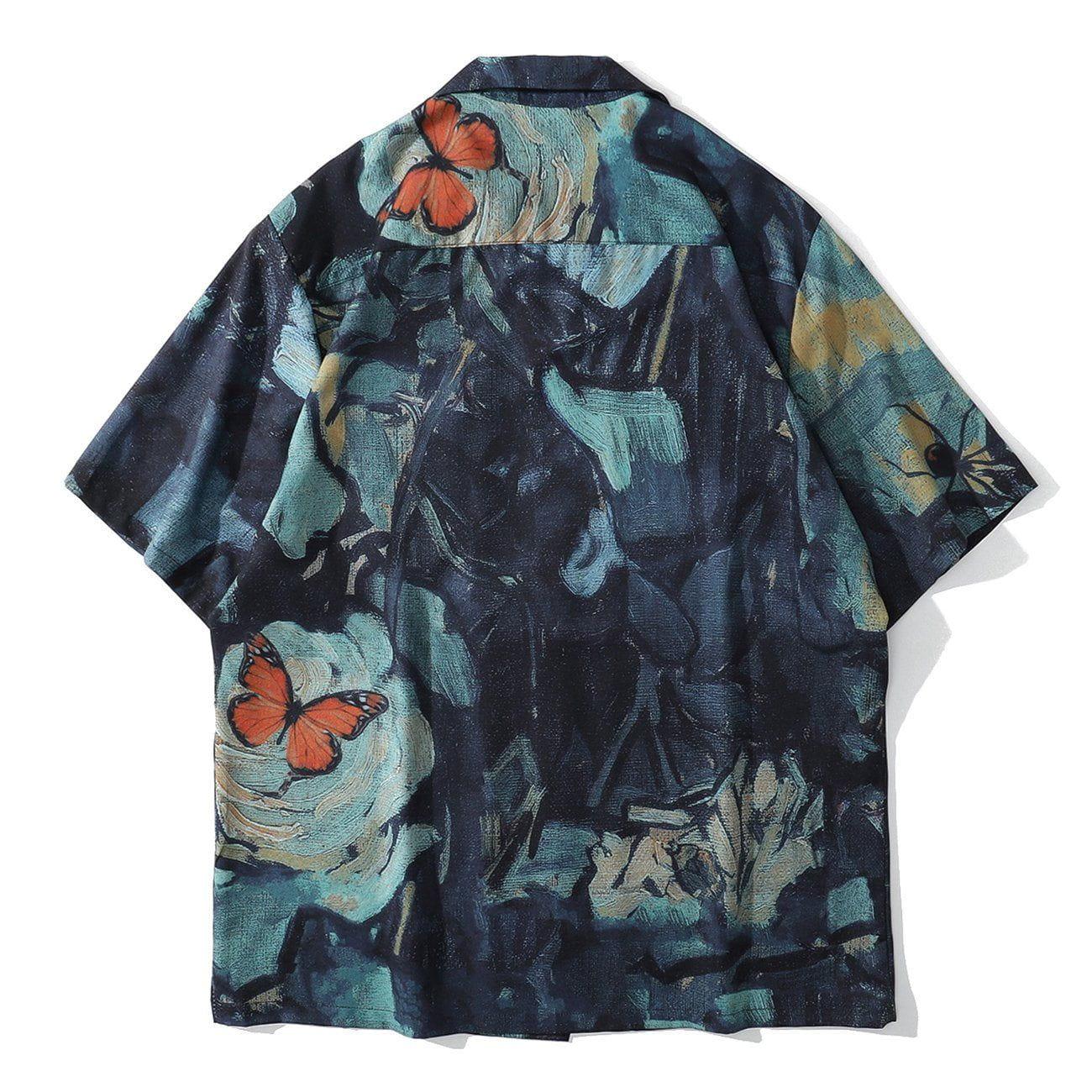 1984® - Oil Painting Short Sleeve Shirt - 1984brand