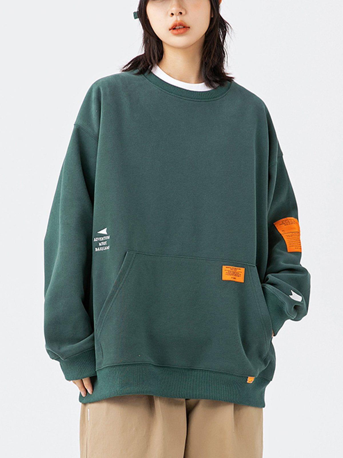 1984® - Orange Labeled Sweatshirt - 1984brand
