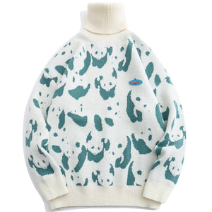 1984® - Panda Print Knit Sweater - 1984brand