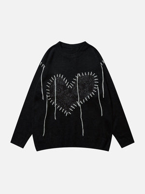 1984® - Patch Love Heart Sweater - 1984brand