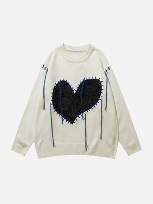 1984® - Patch Love Heart Sweater - 1984brand