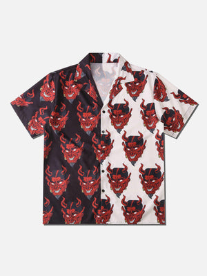 1984® - Patchwork Devil Short Sleeve Shirt - 1984brand