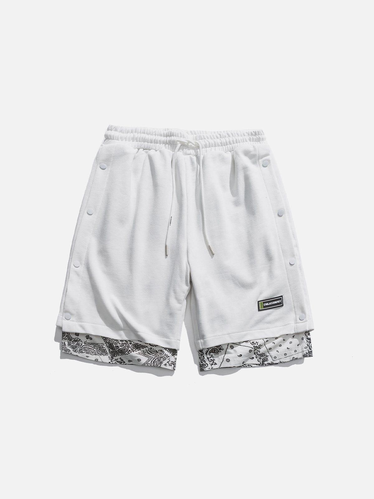 1984® - Patchwork Split Shorts - 1984brand