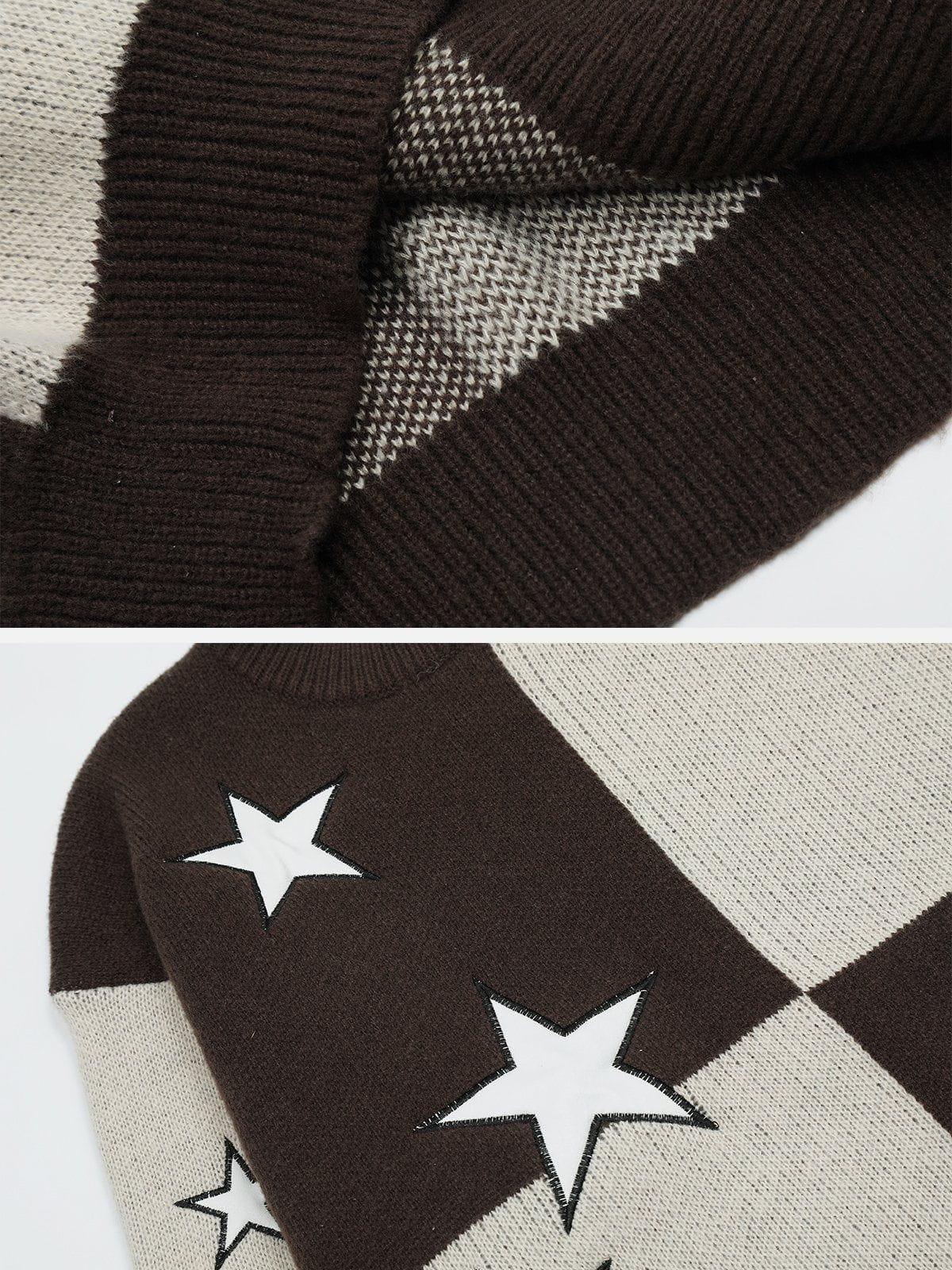 1984® - Pentagram Contrast Sweater - 1984brand
