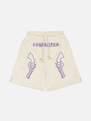 1984® - Pistol Print Drawstring Shorts - 1984brand