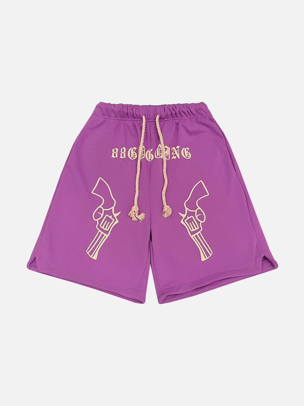 1984® - Pistol Print Drawstring Shorts - 1984brand