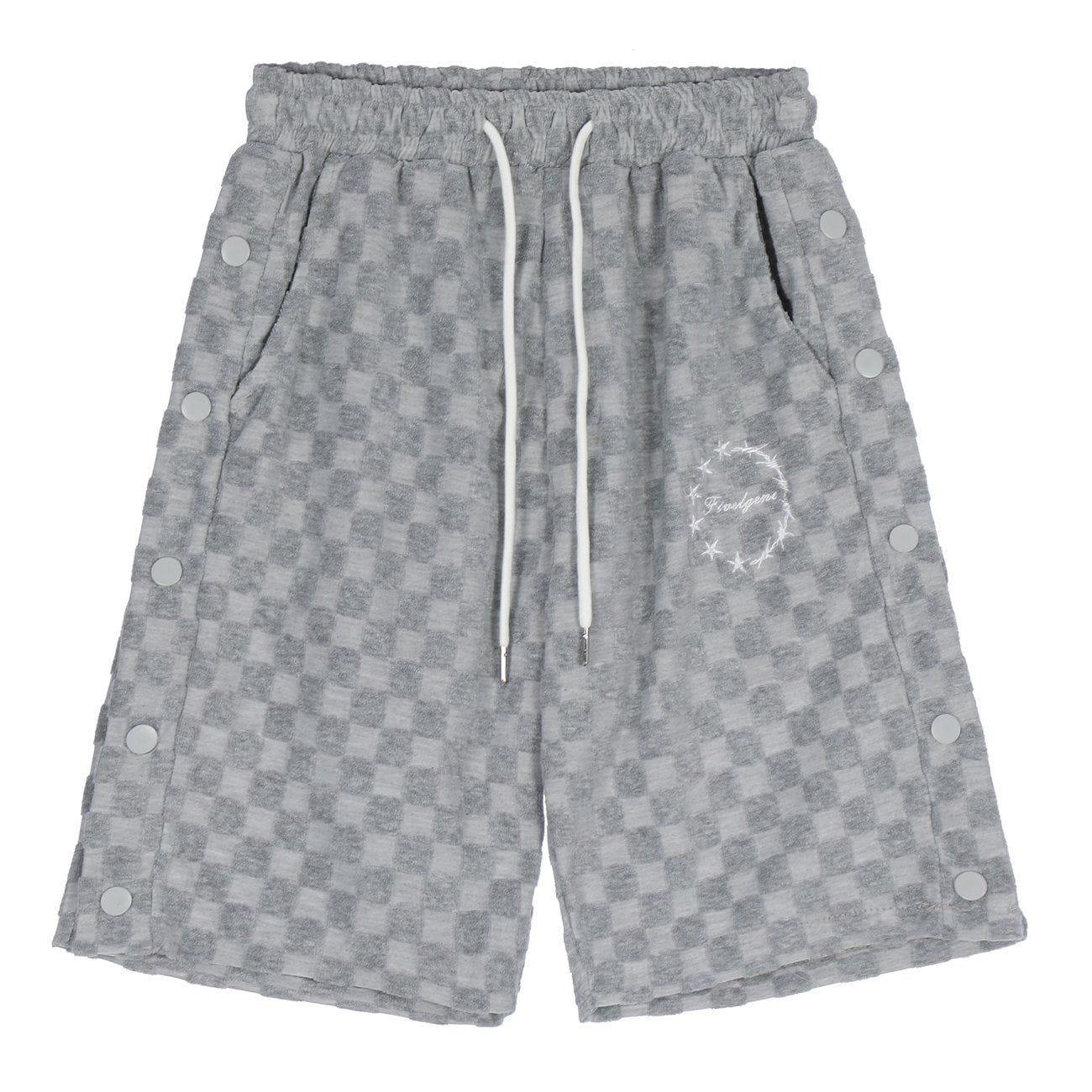 1984® - Plaid Drawstring Shorts - 1984brand