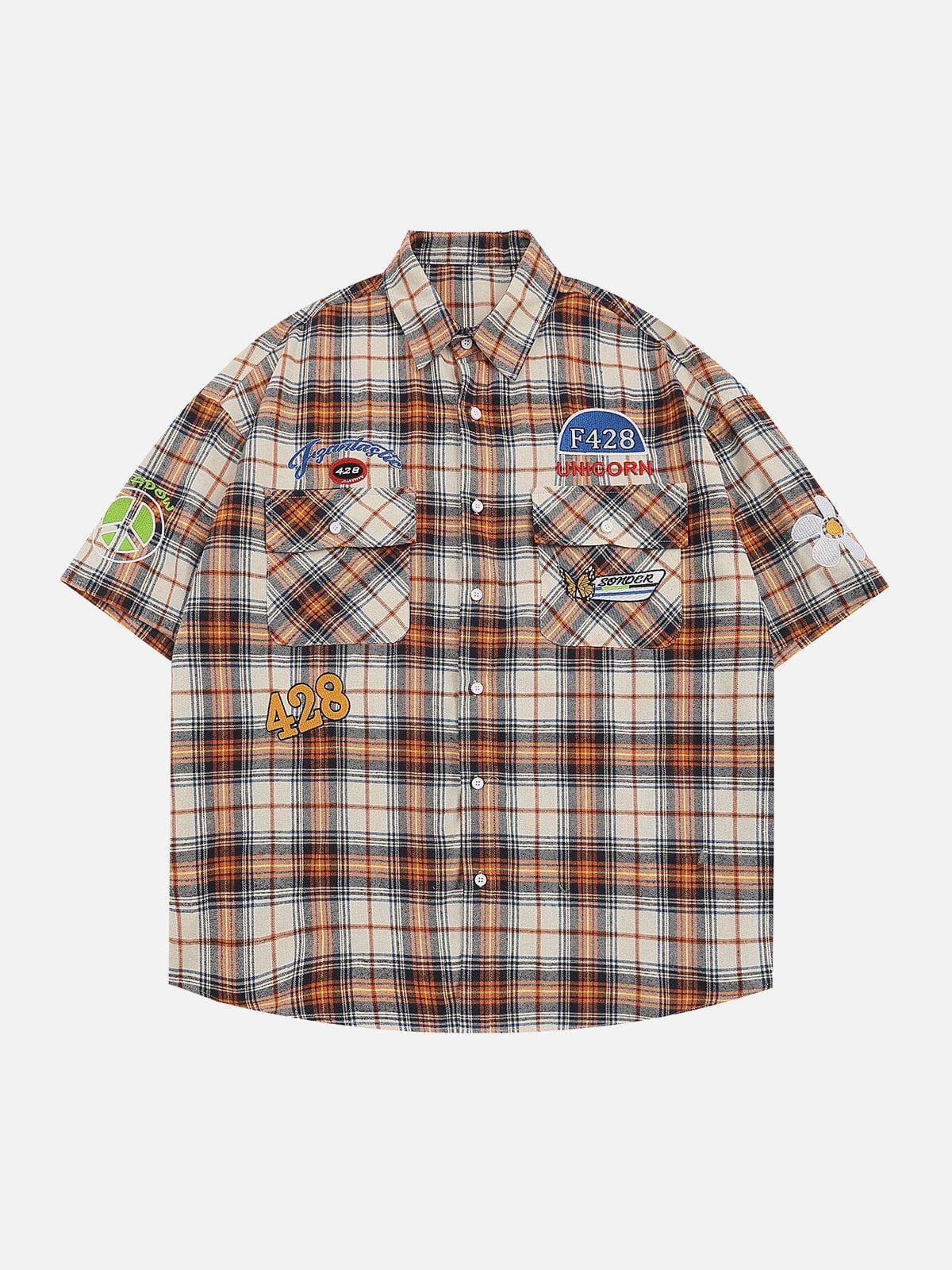 1984® - Plaid Short Sleeve Shirts - 1984brand