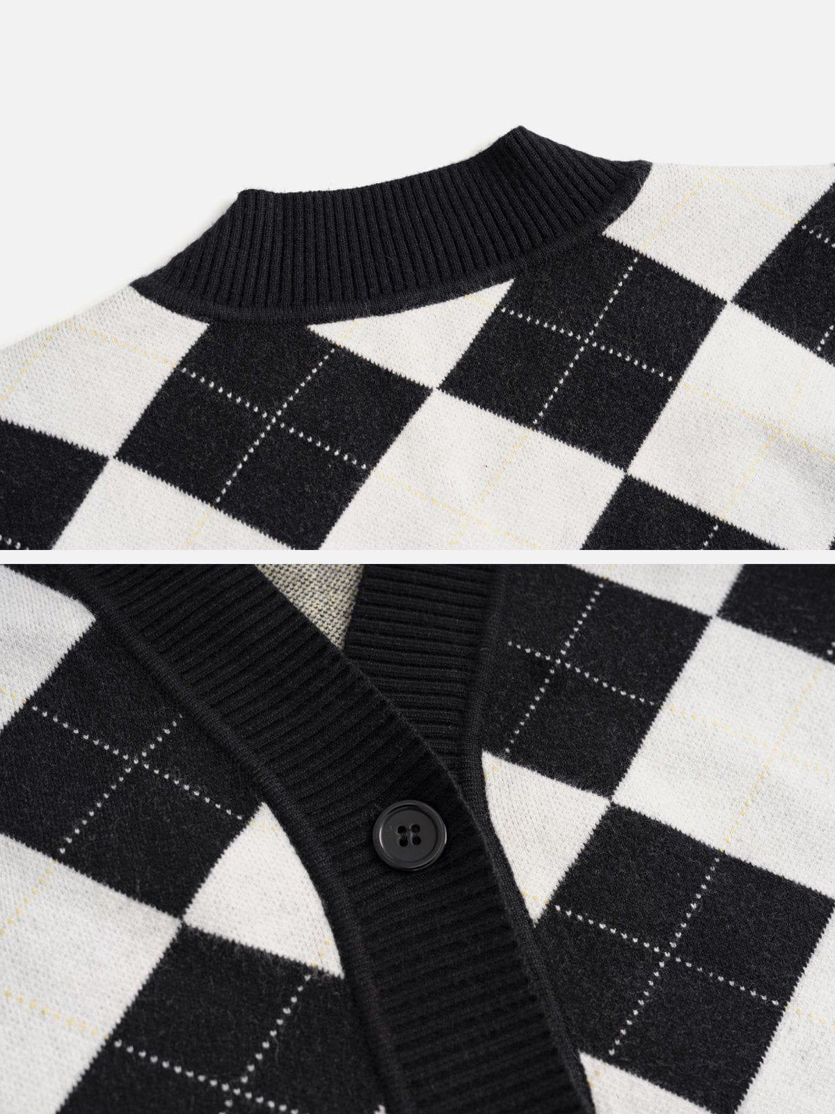 1984® - PLAID Slim Fit Sweater - 1984brand