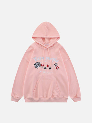 1984® - Playing Cards Embroidered Hoodie - 1984brand