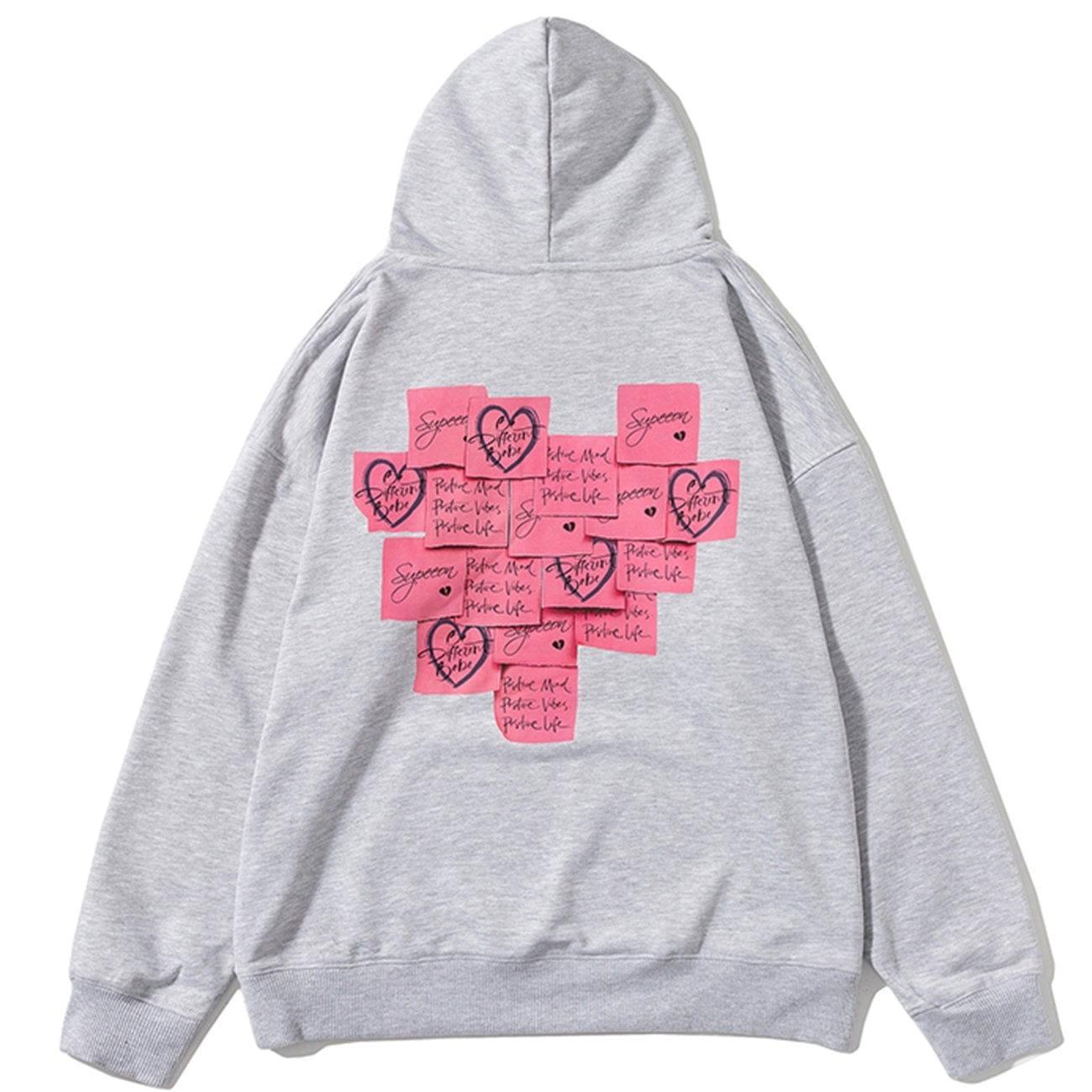 1984® - Post-it Note Print Hoodie - 1984brand