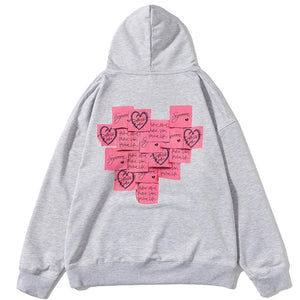 1984® - Post-it Note Print Hoodie - 1984brand