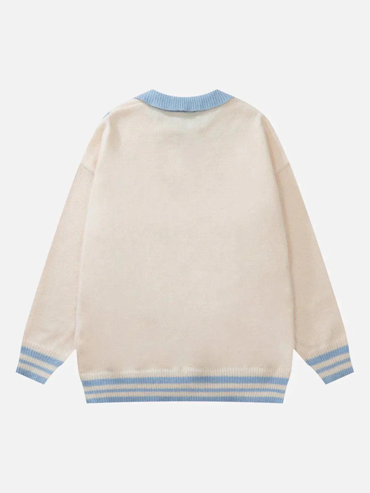 1984® - Preppy Polo Collar Sweater - 1984brand