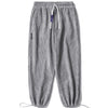 1984® - Pure Color Can Be Tied Corduroy Sweatpants Majesda