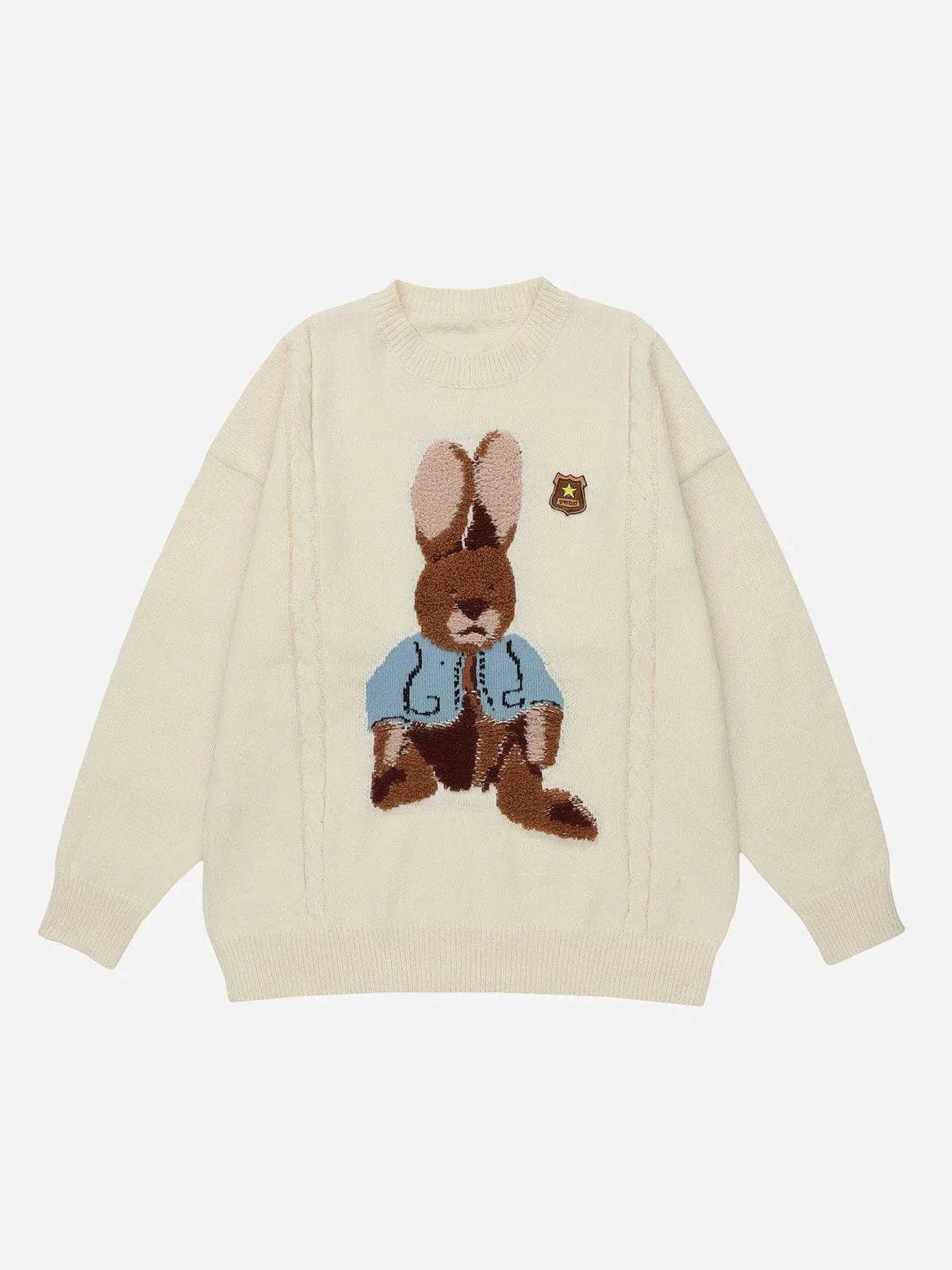 1984® - Rabbit Flock Panel Sweater - 1984brand