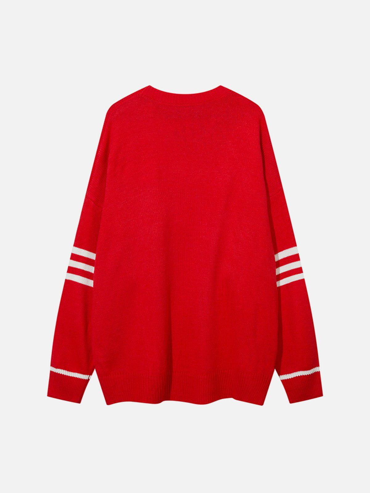 1984® - Rabbit Stripe Knit Sweater - 1984brand