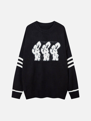 1984® - Rabbit Stripe Knit Sweater - 1984brand