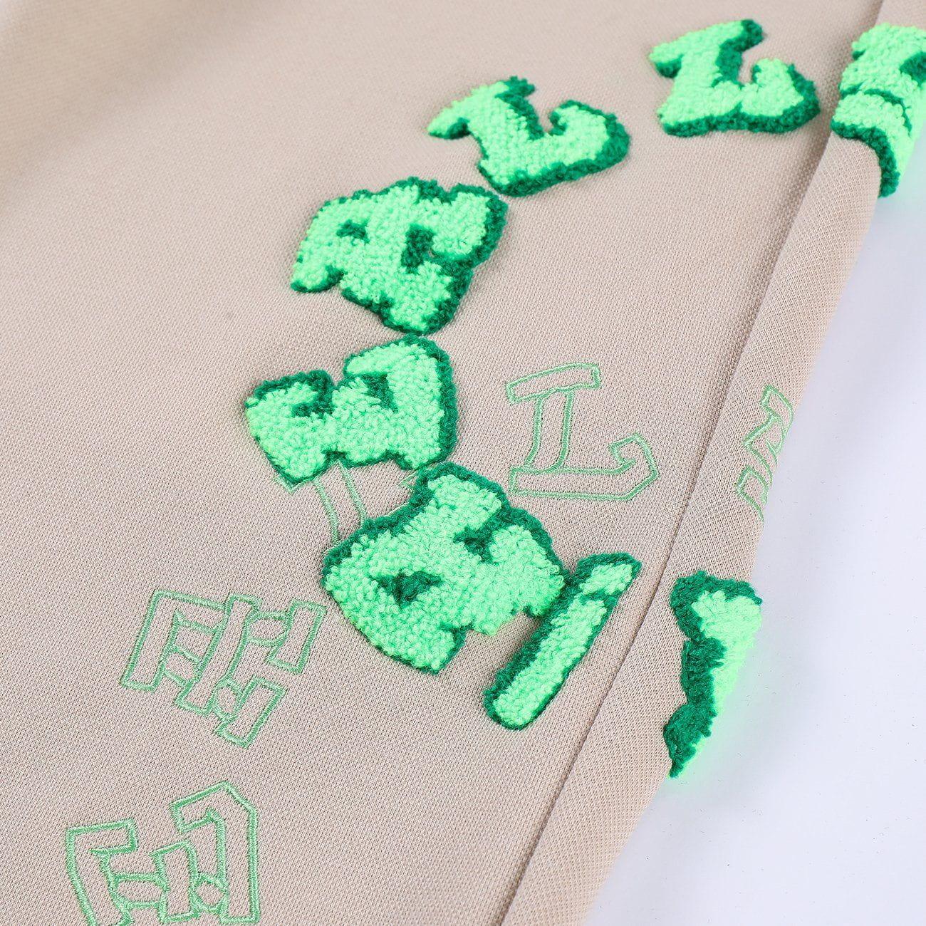 1984® - Ring Letter Towel Embroidered Pants - 1984brand