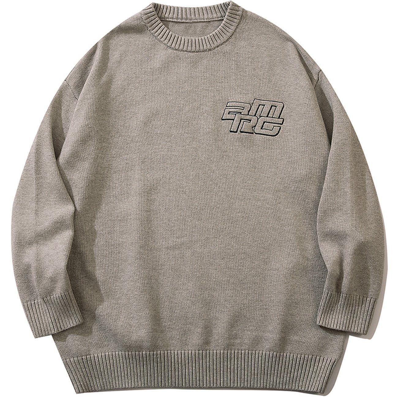 1984® - Simple Alphabet Pattern Sweater - 1984brand