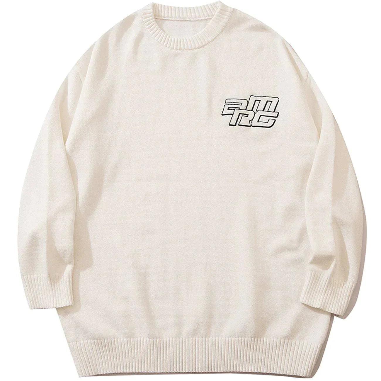 1984® - Simple Alphabet Pattern Sweater - 1984brand