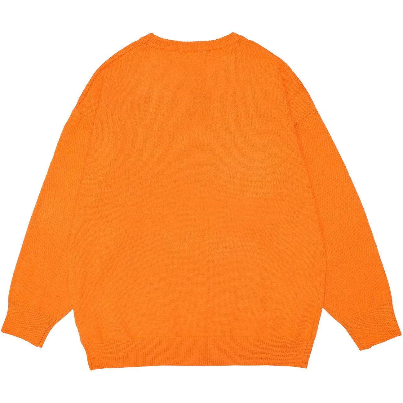 1984® - Simple Letter Knit Sweater - 1984brand