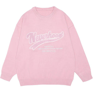 1984® - Simple Letter Knit Sweater - 1984brand