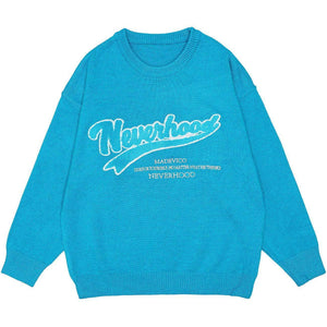 1984® - Simple Letter Knit Sweater - 1984brand