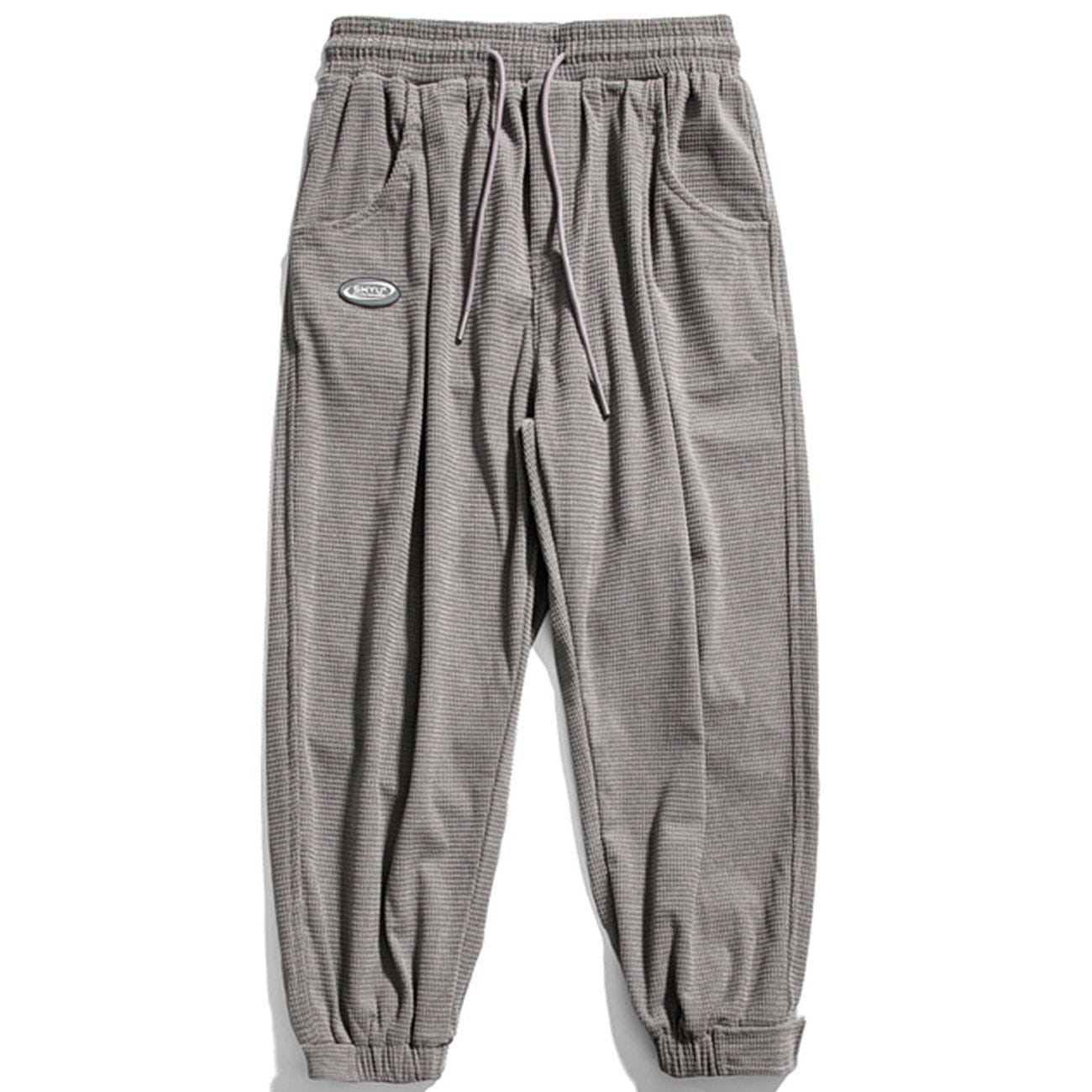 1984® - Simple Pure Color Corduroy Joggers Majesda