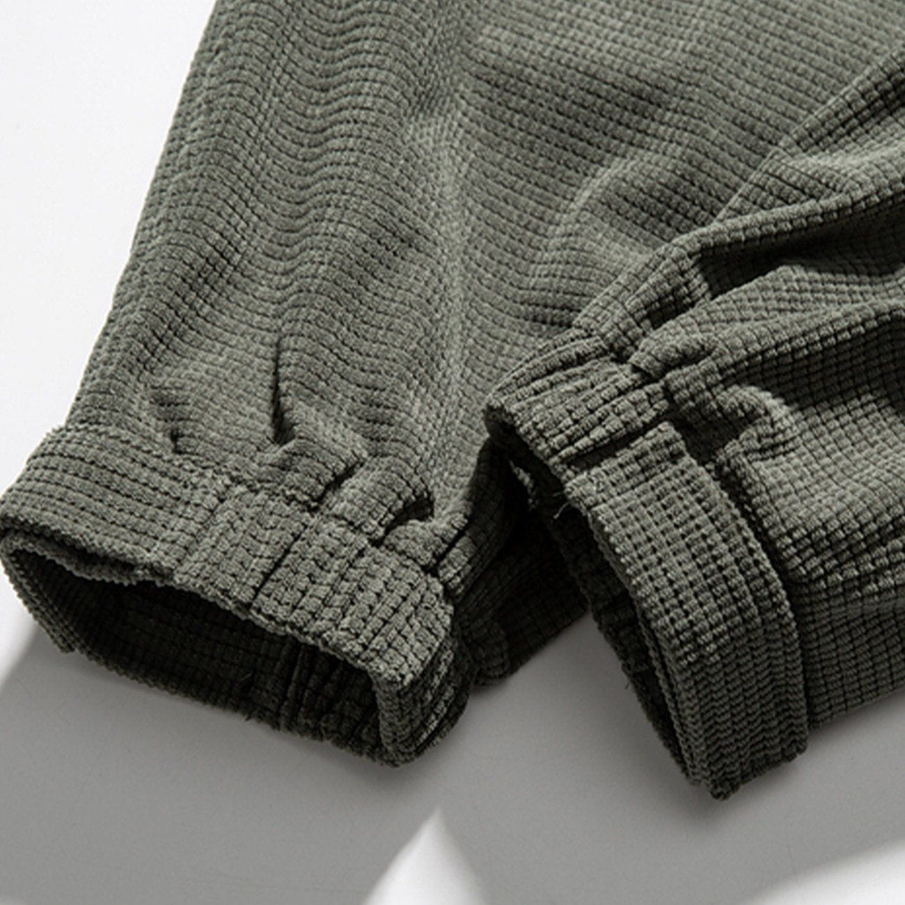 1984® - Simple Pure Color Corduroy Joggers Majesda