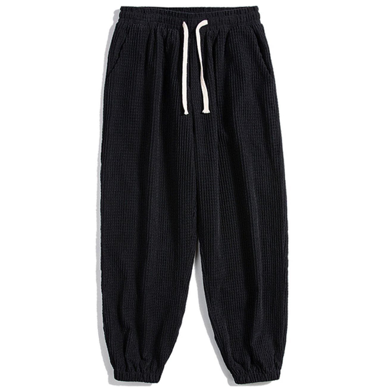 1984® - Simple Pure Color Corduroy Joggers Majesda