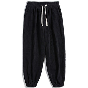 1984® - Simple Pure Color Corduroy Joggers Majesda