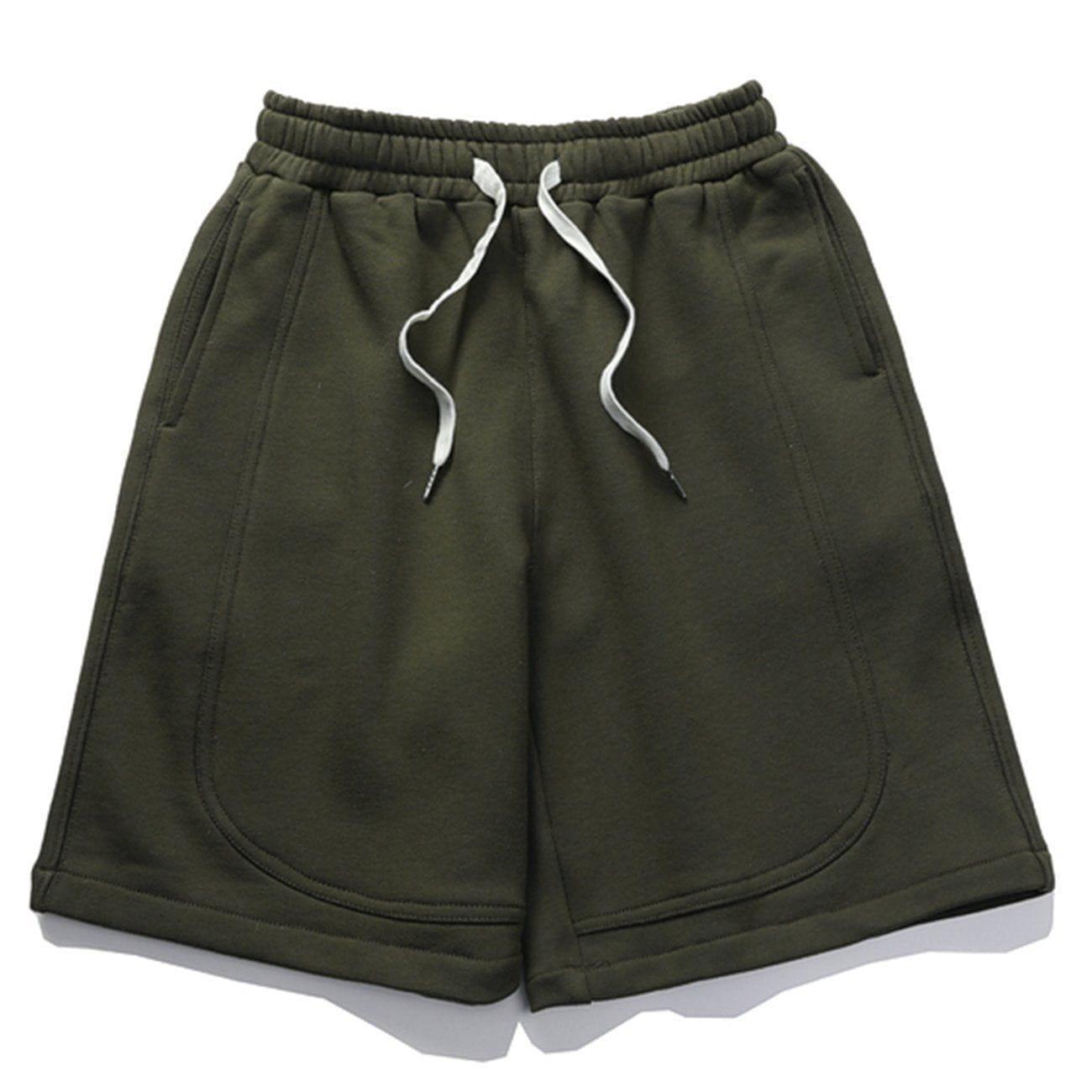 1984® - Solid Color Drawstring Shorts - 1984brand