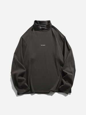 1984® - Solid Color High Collar Sweatshirt - 1984brand