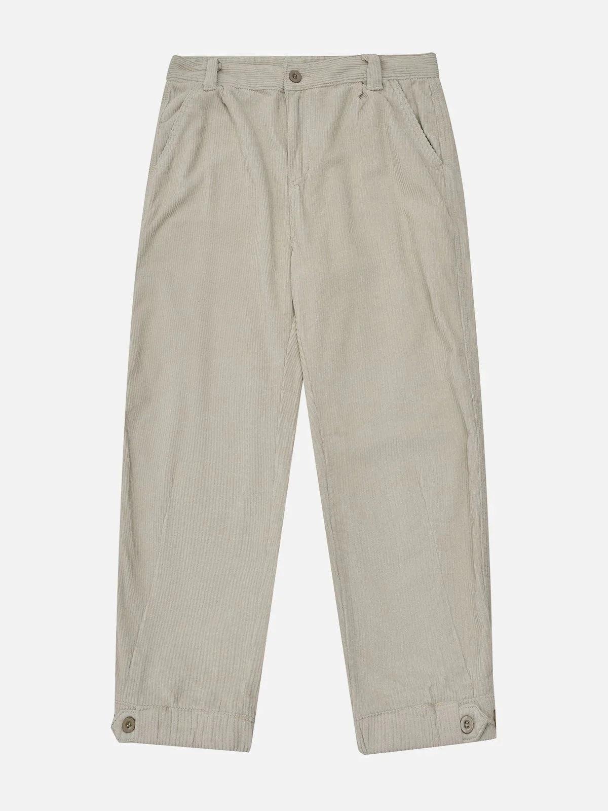 1984® - Solid Color Straight Pants - 1984brand