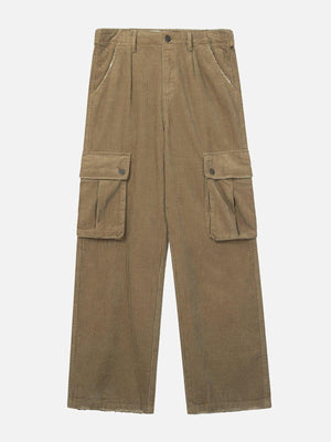 1984® - Solid Corduroy Multi Pocket Cargo Pants 1984