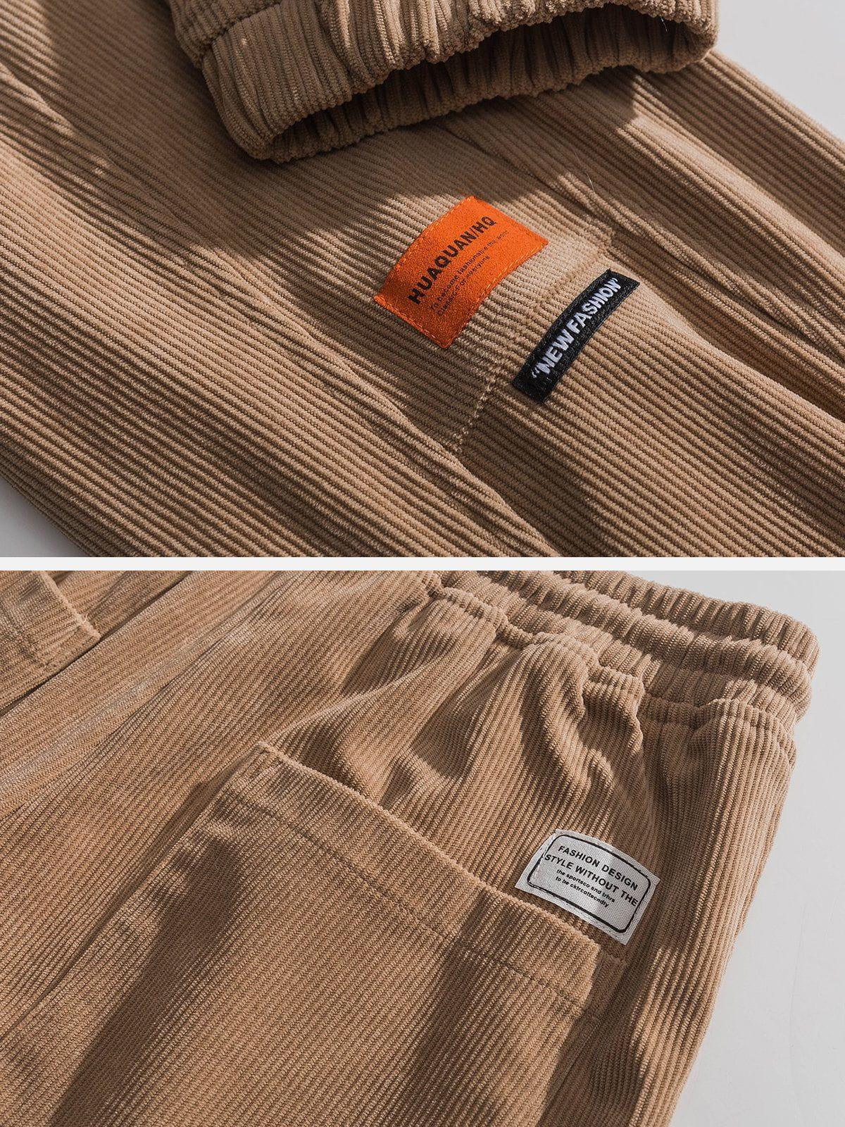 1984® - Solid Corduroy Sweatpants - 1984brand