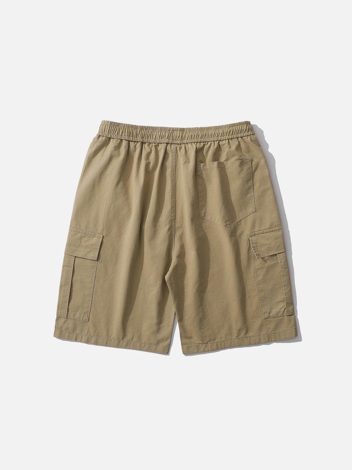 1984® - Solid Discreet Side Pockets Shorts - 1984brand