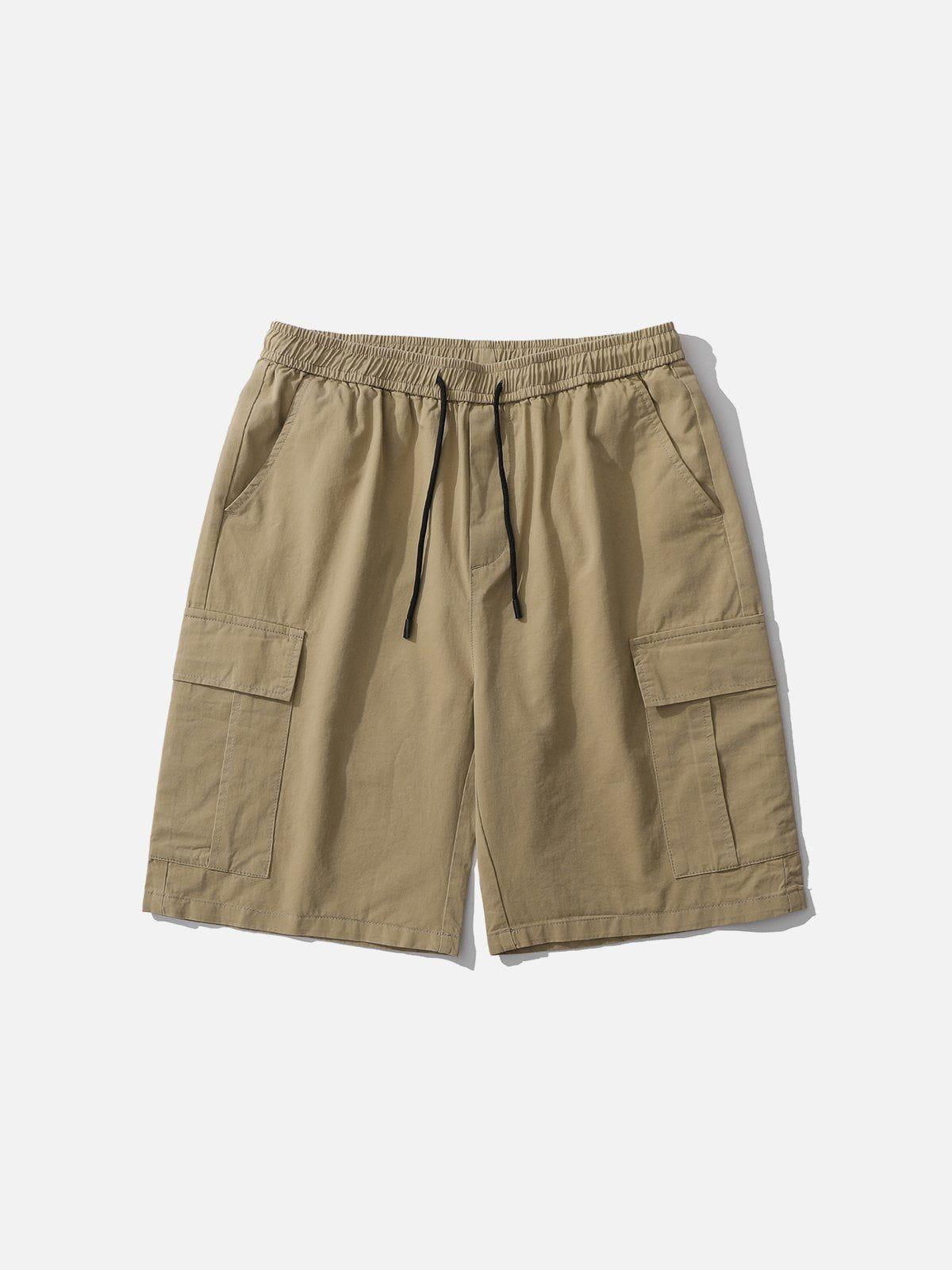 1984® - Solid Discreet Side Pockets Shorts - 1984brand