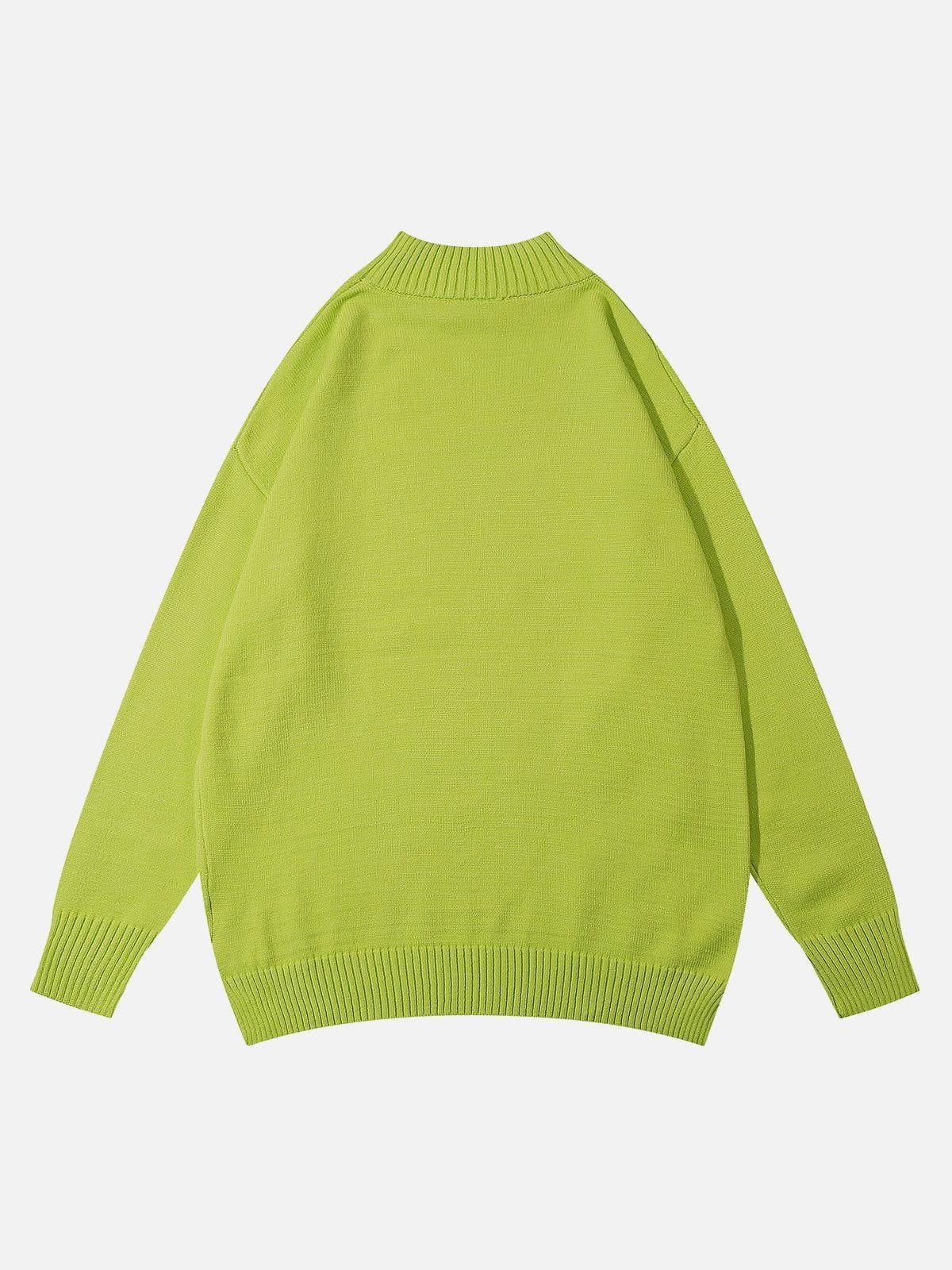 1984® - Solid Half Turtleneck Sweater - 1984brand
