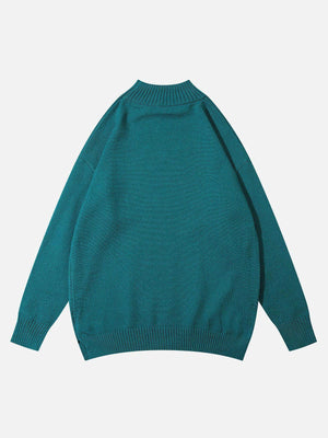 1984® - Solid Half Turtleneck Sweater - 1984brand