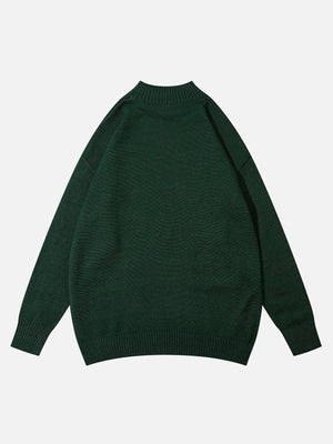 1984® - Solid Half Turtleneck Sweater - 1984brand